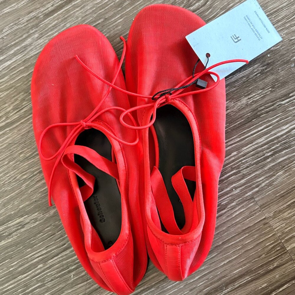 Proenza Schouler Glove Mary Jane Ballet Flats - Picture 2 of 4
